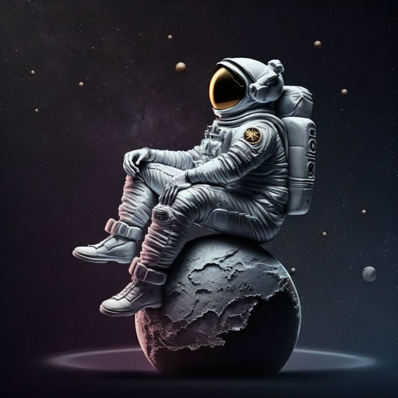Astronaut in space